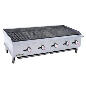 60 in. Commercial Countertop Radiant Charbroiler in Stainless Steel 60 in. Commercial Countertop Radiant Charbroiler in Stainless Steel