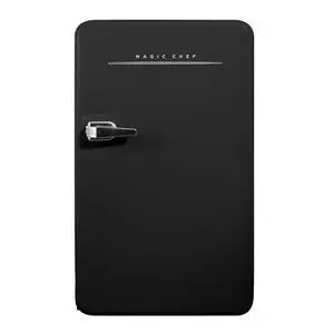 17.5 in. 3.2 cu. ft. Retro Mini Refrigerator in Black without Freezer 17.5 in. 3.2 cu. ft. Retro Mini Refrigerator in Black without Freezer