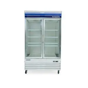 Commercial 45 cu. ft. Frost Free Upright Merchandiser Freezer in White Commercial 45 cu. ft. Frost Free Upright Merchandiser Freezer in White