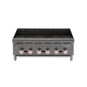 36 in. Commercial Countertop Radiant Charbroiler in Stainless Steel 36 in. Commercial Countertop Radiant Charbroiler in Stainless Steel