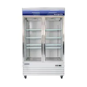 Commercial 53 in. 45 cu. ft. Merchandiser Glass Door Refrigerator in White Commercial 53 in. 45 cu. ft. Merchandiser Glass Door Refrigerator in White