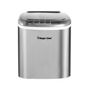 27 lb. Portable Countertop Ice Maker in Stainless 27 lb. Portable Countertop Ice Maker in Stainless