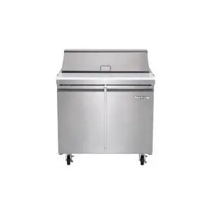 Commercial 7.6 cu. ft. Sandwich/Salad Prep Table Refrigerator in Stainless Steel Commercial 7.6 cu. ft. Sandwich/Salad Prep Table Refrigerator in Stainless Steel