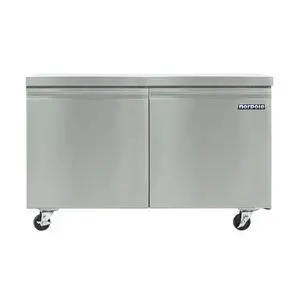 Commercial 60 in. 15.7 cu. ft. Frost Free Under Counter Freezer in Stainless Steel Commercial 60 in. 15.7 cu. ft. Frost Free Under Counter Freezer in Stainless Steel