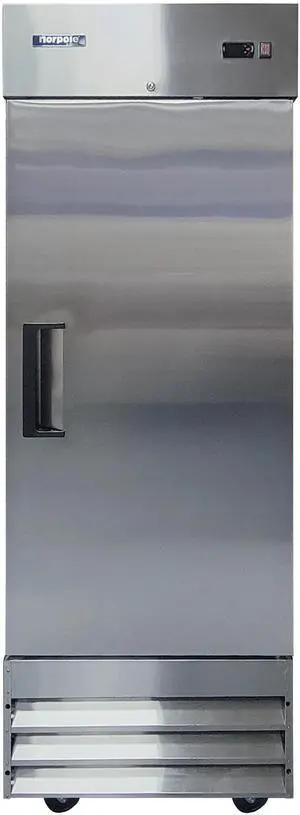 Commercial 29 in. 19 cu. ft. Single Door Refrigerator in Stainless Steel Commercial 29 in. 19 cu. ft. Single Door Refrigerator in Stainless Steel
