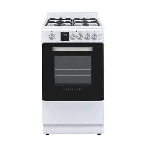20 in. 4-Burner Freestanding Gas Range in White 20 in. 4-Burner Freestanding Gas Range in White
