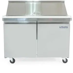 Commercial 12 cu. ft. Mega Top Refrigerator in Stainless Steel Commercial 12 cu. ft. Mega Top Refrigerator in Stainless Steel