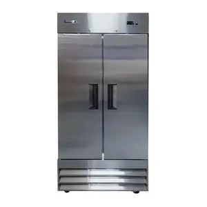 Commercial 27.6 cu. ft. Double Door Refrigerator in Stainless Steel Commercial 27.6 cu. ft. Double Door Refrigerator in Stainless Steel