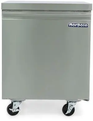 Commercial 6 cu. ft. Under Counter Upright Freezer in Stainless Steel Commercial 6 cu. ft. Under Counter Upright Freezer in Stainless Steel