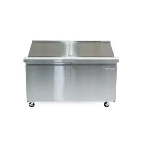 Commercial 60 in. 15 cu. ft. Mega Top Prep Table Refrigerator in Stainless Commercial 60 in. 15 cu. ft. Mega Top Prep Table Refrigerator in Stainless
