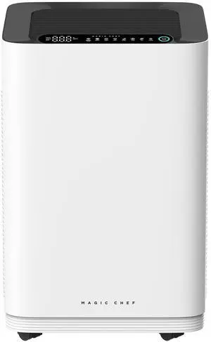 1937 Sq. Ft. Dual HEPA Filter Air Purifier, in White 1937 Sq. Ft. Dual HEPA Filter Air Purifier, in White