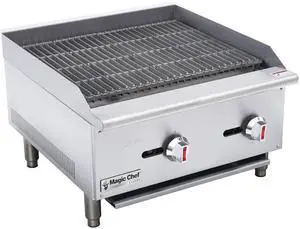 24 in. Commercial Countertop Radiant Charbroiler in Stainless Steel 24 in. Commercial Countertop Radiant Charbroiler in Stainless Steel