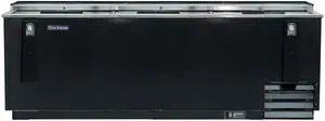 Commercial 95 in. 16 cu. ft. Bottle Cooler in Black Commercial 95 in. 16 cu. ft. Bottle Cooler in Black