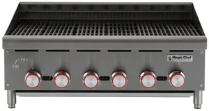 36 in. Commercial Countertop Radiant Charbroiler in Stainless Steel 36 in. Commercial Countertop Radiant Charbroiler in Stainless Steel