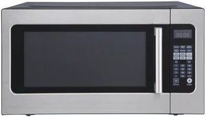 24.4 in. W. 2.2 cu. ft. Countertop Microwave Oven in Stainless Steel, with Gray Cavity 24.4 in. W. 2.2 cu. ft. Countertop Microwave Oven in Stainless Steel, with Gray Cavity