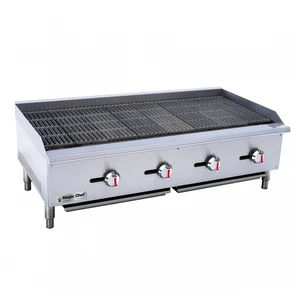 48 in. Commercial Countertop Radiant Charbroiler in Stainless Steel 48 in. Commercial Countertop Radiant Charbroiler in Stainless Steel