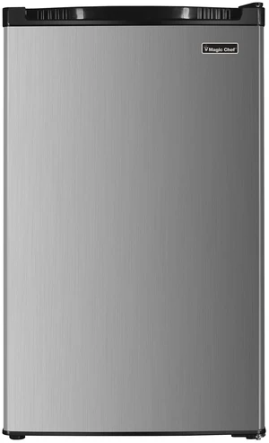 4.4 cu. ft. Compact Mini Refrigerator in Stainless Look 4.4 cu. ft. Compact Mini Refrigerator in Stainless Look