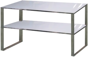 Commercial 70 in. Stainless Steel Kitchen Prep Table Overshelf Commercial 70 in. Stainless Steel Kitchen Prep Table Overshelf