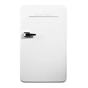 17.5 in. 3.2 cu. ft. Retro Mini Refrigerator in White, without Freezer 17.5 in. 3.2 cu. ft. Retro Mini Refrigerator in White, without Freezer