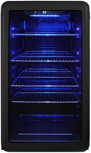 3.4 cu. ft. Retro Beverage Cooler, in Black 3.4 cu. ft. Retro Beverage Cooler, in Black