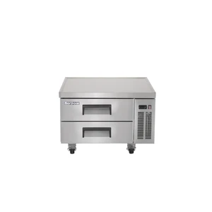 Commercial 36 in. 29 cu. ft. Chef Base Refrigerator in Stainless Steel Commercial 36 in. 29 cu. ft. Chef Base Refrigerator in Stainless Steel