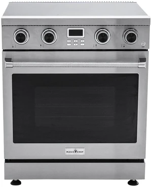 Pro-Style 30 in. 4-Element Slide-In Electric Range with Convection in Stainless Pro-Style 30 in. 4-Element Slide-In Electric Range with Convection in Stainless