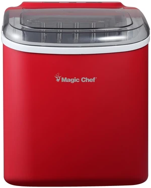 27 lb. Portable Countertop Ice Maker in Red 27 lb. Portable Countertop Ice Maker in Red