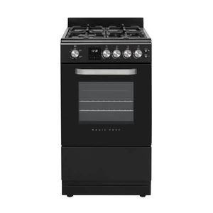 20 in. 4-Burner Freestanding Gas Range in Black 20 in. 4-Burner Freestanding Gas Range in Black