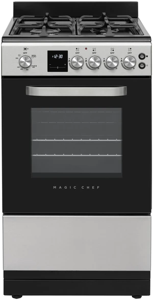 20 in. 4-Burner Freestanding Gas Range in Stainless Steel 20 in. 4-Burner Freestanding Gas Range in Stainless Steel