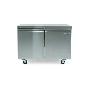 Commercial 12 cu. ft. 2 Door Under Counter Refrigerator in Stainless Steel Commercial 12 cu. ft. 2 Door Under Counter Refrigerator in Stainless Steel