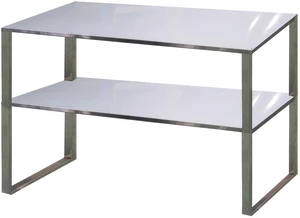 Commercial 60 in. Stainless Steel Kitchen Prep Table Overshelf Commercial 60 in. Stainless Steel Kitchen Prep Table Overshelf