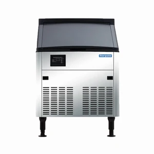 Commercial 210 lbs. Freestanding Ice Maker in Stainless Steel Commercial 210 lbs. Freestanding Ice Maker in Stainless Steel