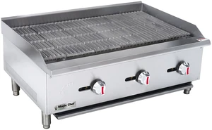 36 in. Commercial Countertop Radiant Charbroiler in Stainless Steel 36 in. Commercial Countertop Radiant Charbroiler in Stainless Steel