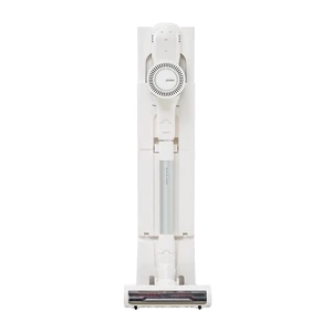 Bagless Cordless Stick Vacuum Self-Cleaning with Charging Tower in White Bagless Cordless Stick Vacuum Self-Cleaning with Charging Tower in White