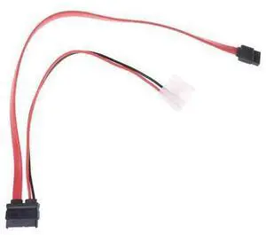 7 + 6 Pin Slimline SATA Cable for Slim Laptop SATA DVD CD-RW Drive Power Adapter Cable Notebook Optical Drive Cable Line 7 + 6 Pin Slimline SATA Cable for Slim Laptop SATA DVD CD-RW Drive Power Adapter Cable Notebook Optical Drive Cable Line