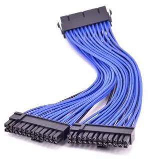 24Pin ATX Power Supply Extension Cable 24 Pin 1 to 2 Male to Female Power Port Cable 20+4 Pin Desktop Internal PSU cable 24Pin ATX Power Supply Extension Cable 24 Pin 1 to 2 Male to Female Power Port Cable 20+4 Pin Desktop Internal PSU cable