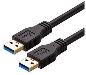 USB to USB Cable Male to Male 20 ft Long USB 3.0 Cable A to A for Data Transfer Hard Drive Enclosures Printer Modem Cameras USB to USB Cable Male to Male 20 ft Long USB 3.0 Cable A to A for Data Transfer Hard Drive Enclosures Printer Modem Cameras
