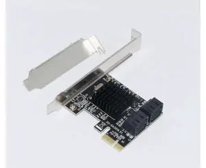 PCIE to SATA Card PCI-E Adapter PCI Express to SATA3.0 Marvell 88SE9215 Expansion Card 4Port SATA III 6G for SSD HDD IPFS Mining PCIE to SATA Card PCI-E Adapter PCI Express to SATA3.0 Marvell 88SE9215 Expansion Card 4Port SATA III 6G for SSD HDD IPFS Mining