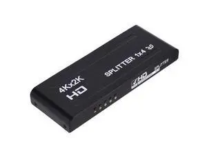 4K2K 1x4 HDMI-compatible Cable Splitter HD 1080P Video Switcher Adapter 1 Input 4 Output Port Hub for Xbox PS4 DVD PC Laptop TV 4K2K 1x4 HDMI-compatible Cable Splitter HD 1080P Video Switcher Adapter 1 Input 4 Output Port Hub for Xbox PS4 DVD PC Laptop TV