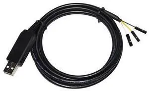 FT232RL USB UART TTL 3V3 TO 3P 3x0.1" Single Pole Connectors TTL-232R-RPi Debug Cable for Raspberry Pi with Txd Rxd (TTL 5V) Cable length:1M FT232RL USB UART TTL 3V3 TO 3P 3x0.1" Single Pole Connectors TTL-232R-RPi Debug Cable for Raspberry Pi with Txd Rxd (TTL 5V) Cable length:1M
