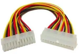 24Pin Power Extension Cable ATX PC PSU Male to Female Port M/ F Expander Computer use expansion pci-e 24Pin Power Extension Cable ATX PC PSU Male to Female Port M/ F Expander Computer use expansion pci-e