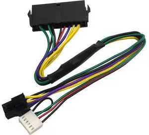 24 Pin to 6 Pin ATX Power Adapter Cable for HP Z220 Z230 SFF MT TWR Series 4000 6005 8300 ProDesk 600 G1 EliteDesk 800 G1 13-inch(33cm) 24 Pin to 6 Pin ATX Power Adapter Cable for HP Z220 Z230 SFF MT TWR Series 4000 6005 8300 ProDesk 600 G1 EliteDesk 800 G1 13-inch(33cm)