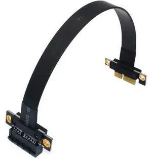 BQZYX Pci-e Extension Cable PCI-e riser Pci Express x1 Extension Cable with Gold-Plated Connector ,PCI-e PCI Express 36PIN 1X Expander Extension(180 Degree 20cm Extension Cord) BQZYX Pci-e Extension Cable PCI-e riser Pci Express x1 Extension Cable with Gold-Plated Connector ,PCI-e PCI Express 36PIN 1X Expander Extension(180 Degree 20cm Extension Cord)