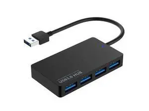 4-Port USB 3.0 Data Hub Compatible with MacBook Mac Pro/Mini iMac Surface Pro XPS Notebook PC USB Flash Drives Mobile HDD 4-Port USB 3.0 Data Hub Compatible with MacBook Mac Pro/Mini iMac Surface Pro XPS Notebook PC USB Flash Drives Mobile HDD