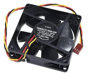 EE80201S1-0000-G99 XMN4N A00 DC 12V 1.56W 80x80x25mm Server Cooling Fan EE80201S1-0000-G99 XMN4N A00 DC 12V 1.56W 80x80x25mm Server Cooling Fan