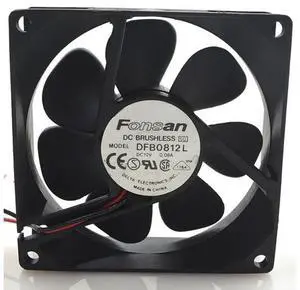 8025 12V 0.08A 8CM DFB0812L ultra-quiet 2-wire power supply computer chassis fan 8025 12V 0.08A 8CM DFB0812L ultra-quiet 2-wire power supply computer chassis fan