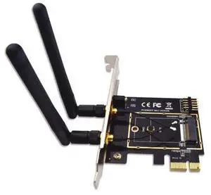 M.2 NGFF Key A A+E to Mini PCI-E Adapter Wireless WiFi Bluetooth Network Card Converter PCI-Express 1X M2 NGFF Support 2230 2242 M.2 NGFF Key A A+E to Mini PCI-E Adapter Wireless WiFi Bluetooth Network Card Converter PCI-Express 1X M2 NGFF Support 2230 2242