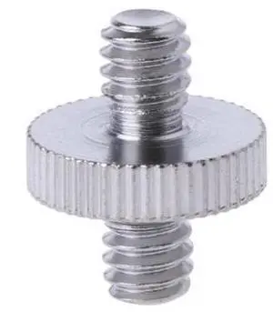 Double-headed 1/ 4" Male Screw Thread Convert Adapter For Camera Tripod Ballhead Double-headed 1/ 4" Male Screw Thread Convert Adapter For Camera Tripod Ballhead