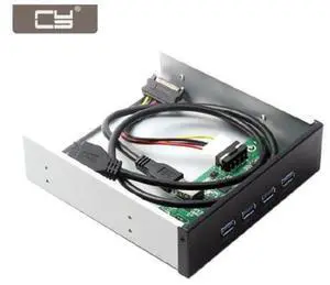 NGFF USB 3.0 HUB 4 Ports Front Panel to Motherboard 20Pin Connector Cable for 5.25" CD-ROM Bay NGFF USB 3.0 HUB 4 Ports Front Panel to Motherboard 20Pin Connector Cable for 5.25" CD-ROM Bay
