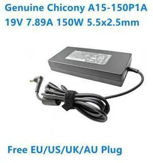 Chicony A15-150P1A 19V 7.89A 150W A150A010L AC Adapter For CLEVO W650KK1 P955EP6 P950HP6 Laptop Power Supply Charger Chicony A15-150P1A 19V 7.89A 150W A150A010L AC Adapter For CLEVO W650KK1 P955EP6 P950HP6 Laptop Power Supply Charger